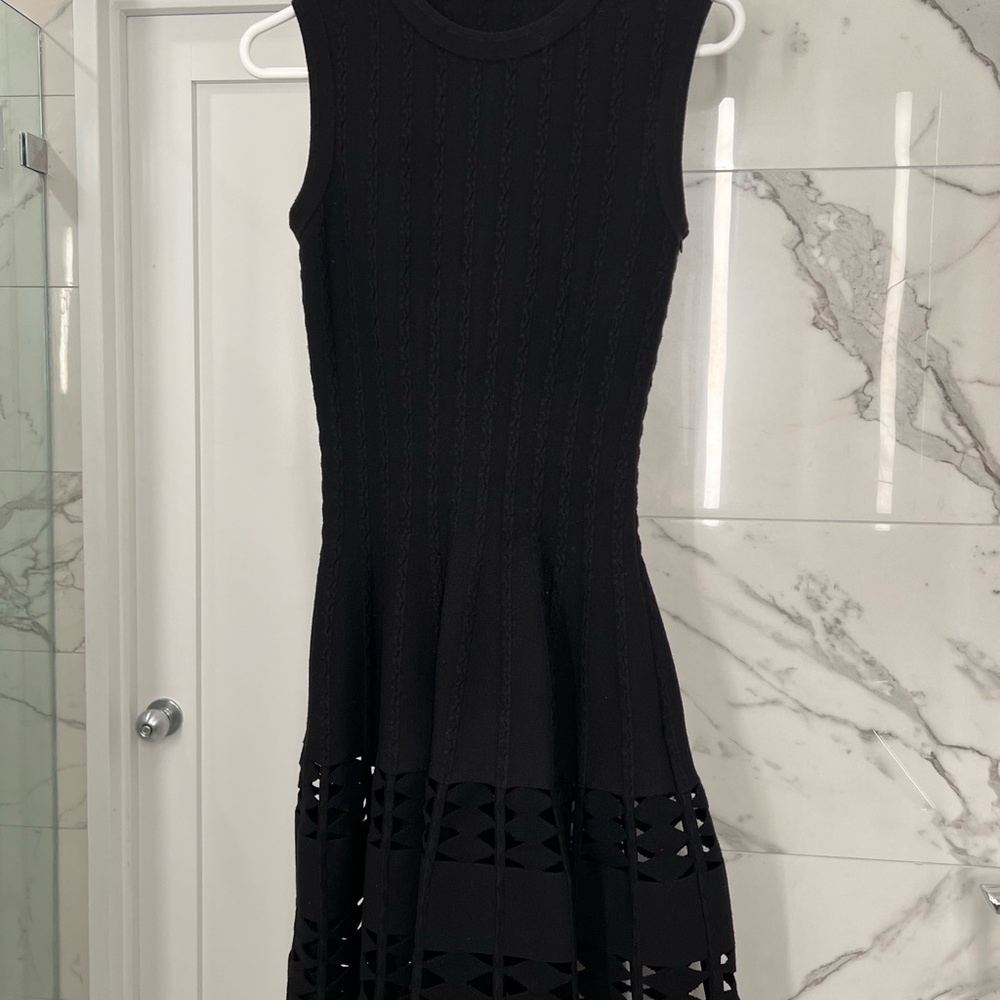 Alaia dress, black, french size 36, knit, excellent condition, only worn once.